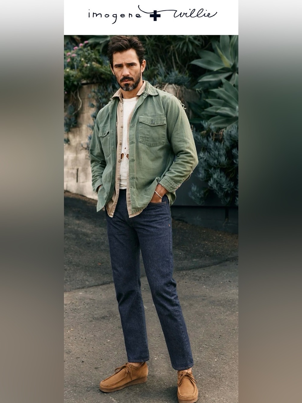 Imogene + Willie Mens Charlie Jeans